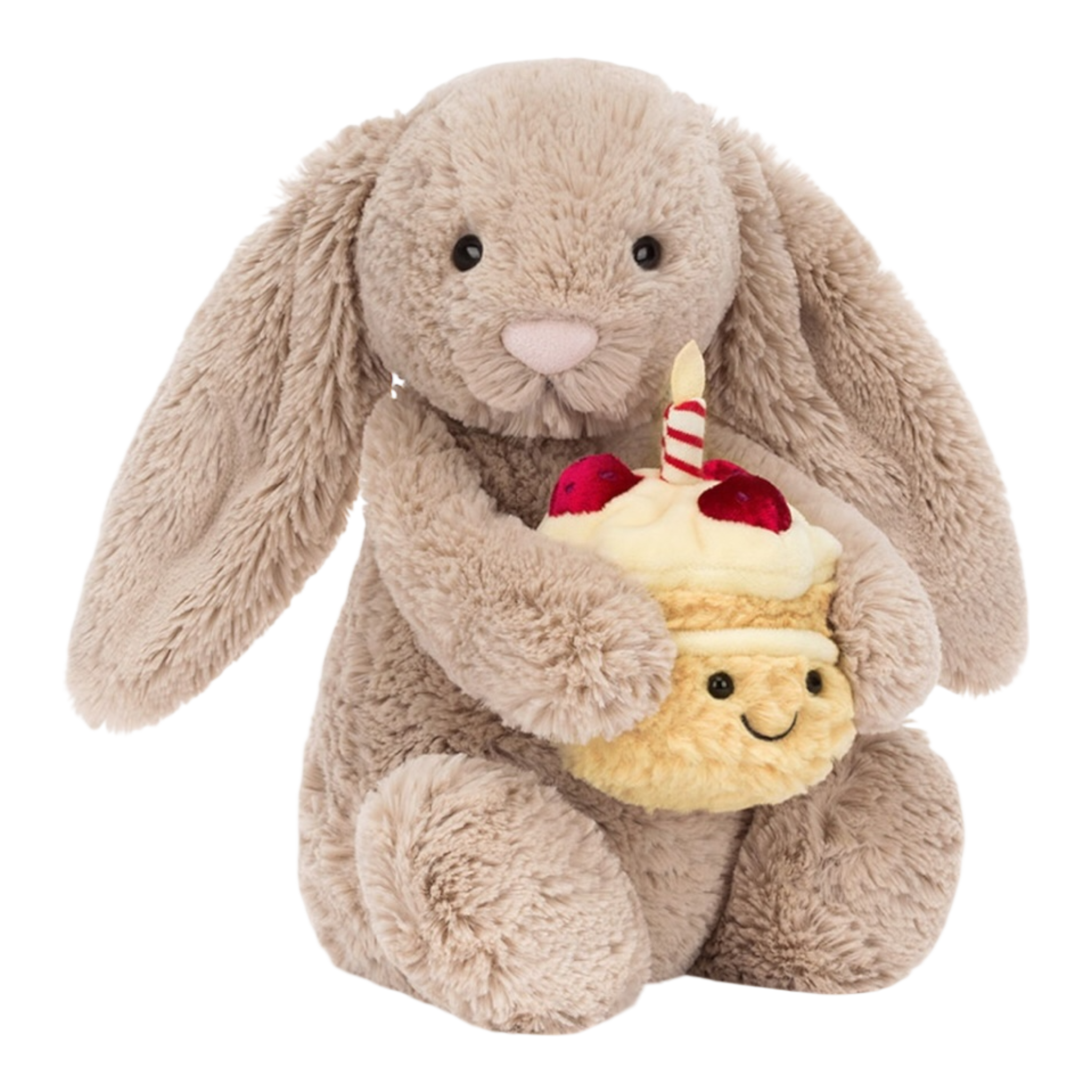 Jellycat Bashful Beige Bunny 'Birthday'